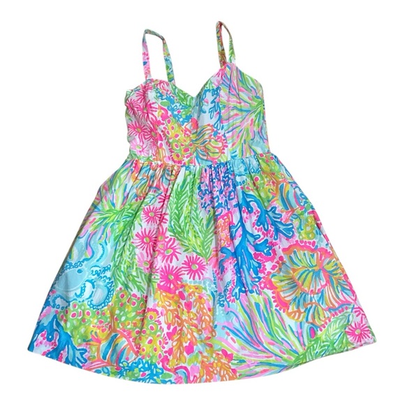Lilly Pulitzer Dresses & Skirts - Lilly Pulitizer Ardleigh Dress in Multicolor Lovers Coral Women's Size 2